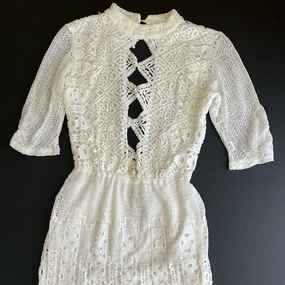 Jen's Pirate Booty x Free People Nova Lace Mini Dress - Picture 8 of 15